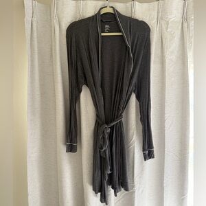 Stars Above Charcoal Gray Robe